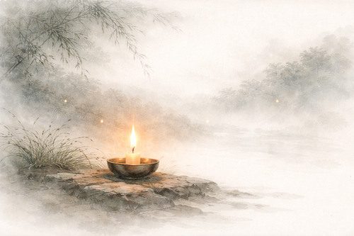 Concept image of the Ding Fire Day Master